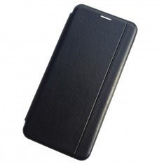 Чехол-книжка для Xiaomi Redmi Note 9S, Magnetic ver.2, цвет черный