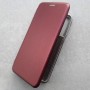 Чехол-книжка для Samsung S21, Magnetic, бордовый Чехол-книжка для Samsung S21, Magnetic, бордовый
