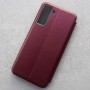 Чехол-книжка для Samsung S21, Magnetic, бордовый Чехол-книжка для Samsung S21, Magnetic, бордовый