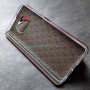 Чехол-книжка для Xiaomi Poco X3, бордовый