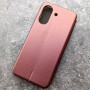 Чехол-книжка для телефона Xiaomi Redmi 13C, Magnetic, цвет бордовый