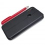 Чехол-книжка для Xiaomi Redmi Note 7, Magnetic Flip Wallet, цвет черный