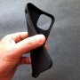 Черный силиконовый чехол для Apple iPhone 12 Mini, Shemax Matte TPU Cover