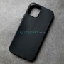 Черный силиконовый чехол для Apple iPhone 12 Mini, Shemax Matte TPU Cover