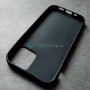Черный силиконовый чехол для Apple iPhone 12 Mini, Shemax Matte TPU Cover