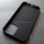 Черный силиконовый чехол для Apple iPhone 12 Pro Max, Shemax Matte TPU Cover
