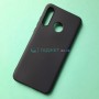 Чехол для Huawei P30 Lite, силиконовый матовый (бампер), Matte TPU Cover, цвет чёрный
