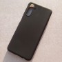 Матовый черный чехол для Samsung A13 5G, Matte TPU Матовый черный чехол для Samsung A13 5G, Matte TPU