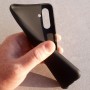 Матовый черный чехол для Samsung A13 5G, Matte TPU Матовый черный чехол для Samsung A13 5G, Matte TPU