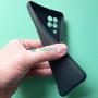 Черный силиконовый чехол для Samsung A22, Shemax Matte TPU Cover
