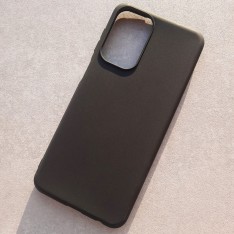 Матовый черный чехол для Samsung A23, Matte TPU