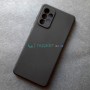 Черный силиконовый чехол для Samsung A72, Shemax Matte TPU Cover