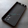 Черный силиконовый чехол для Samsung A72, Shemax Matte TPU Cover
