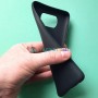 Матовый черный чехол для Xiaomi Poco X3, Matte TPU