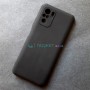 Черный силиконовый чехол для Xiaomi Redmi Note 10, Shemax Matte TPU Cover