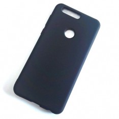 Чехол для Huawei Honor 8, силиконовый матовый, Matte TPU Cover, цвет чёрный