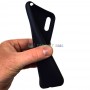 Черный матовый силиконовый чехол для Huawei Honor 8A