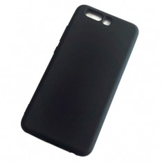 Чехол для Huawei P10, силиконовый матовый, Matte TPU Cover, цвет чёрный