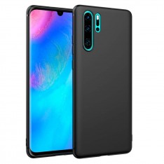 Чехол для Huawei P30 Pro, силиконовый матовый (бампер), Matte TPU Cover, цвет чёрный