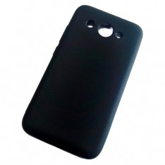Чехол для Huawei Y3 2017, силиконовый матовый, Matte TPU Cover, цвет чёрный