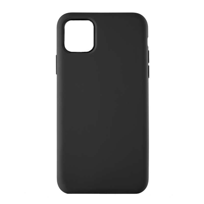 Чехол для Apple iPhone 11, силиконовый матовый бампер, Matte TPU Cover, цвет чёрный Чехол для Apple iPhone 11, силиконовый матовый бампер, Matte TPU Cover, цвет чёрный