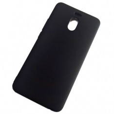 Чехол для Meizu Note 6, силиконовый матовый, Matte TPU Cover, цвет чёрный