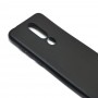 Чехол для Nokia 6.1 Plus, силиконовый матовый (бампер), Matte TPU Cover, цвет чёрный