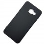 Чехол для Samsung Galaxy A3 2016, силиконовый матовый (бампер), Matte TPU Cover, цвет чёрный