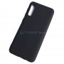 Чехол для Samsung Galaxy A30S, силиконовый матовый (бампер), Matte TPU Cover, цвет чёрный