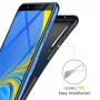 Чехол для Samsung Galaxy A7 2018 (SM-A750), силиконовый матовый (бампер), Matte TPU Cover, цвет чёрный