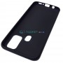 Черный матовый силиконовый чехол для Samsung M31