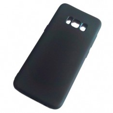 Чехол для Samsung S8, силиконовый матовый, Matte TPU Cover, цвет чёрный