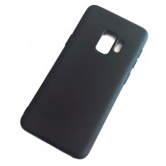 Чехол для Samsung S9, силиконовый матовый, Matte TPU Cover, цвет чёрный