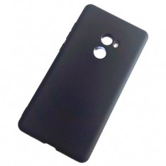 Чехол для Xiaomi Mix 2, силиконовый матовый, Matte TPU Cover, цвет чёрный