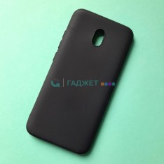 Чехол для Xiaomi Redmi 8A, силиконовый матовый (бампер), Matte TPU Cover, цвет чёрный