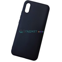 Черный матовый силиконовый чехол для Xiaomi Redmi 9A Matte TPU