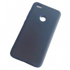 Чехол для Xiaomi Redmi Note 5A Prime, силиконовый матовый, Matte TPU Cover, цвет чёрный