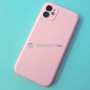 Чехол для iPhone 11, Silicone Case, цвет 12 розовый