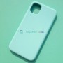 Чехол для iPhone 11, Silicone Case, цвет 17 ментол
