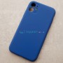 Силиконовый чехол Silicone Case для Apple iPhone 11 №20 (темно-синий)