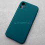 Чехол Silicone Case для iPhone 11, цвет морская волна (39JD)