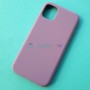 Чехол для iPhone 11, Silicone Case, цвет 66 бледная марсала