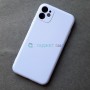 Силиконовый чехол для iPhone 11, фиолетовый