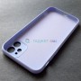 Силиконовый чехол для iPhone 11, фиолетовый