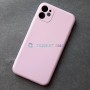 Силиконовый чехол для iPhone 11, сиреневый