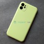 Силиконовый чехол для iPhone 11, светло-зеленый