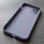 Силиконовый чехол для iPhone 11, серо-фиолетовый