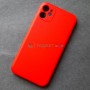Силиконовый чехол для iPhone 11, красный