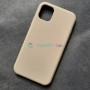 Чехол для iPhone 11, Silicone Case, без лого, цвет 11 - бежевый