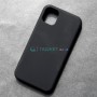 Чехол для iPhone 11, Silicone Case, без лого, цвет 18 - черный